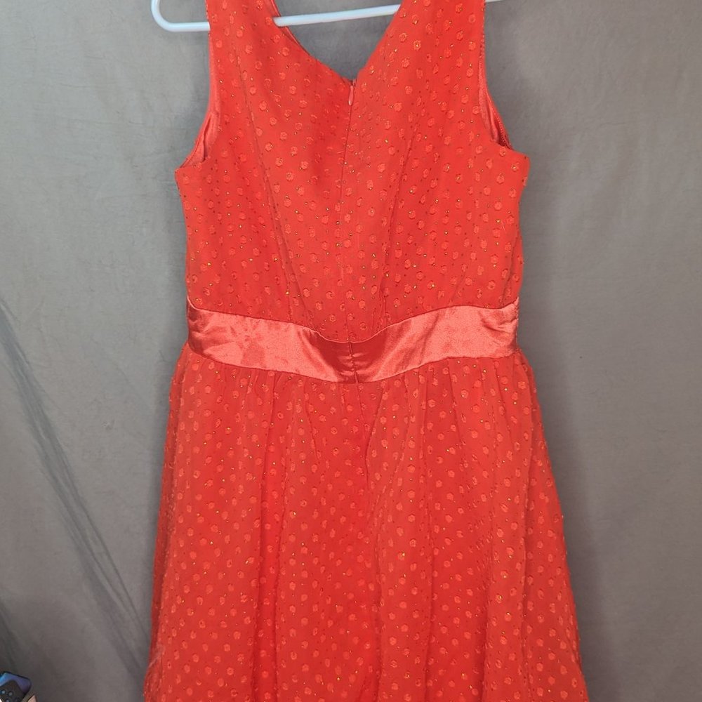 Girls Red Dress size medium